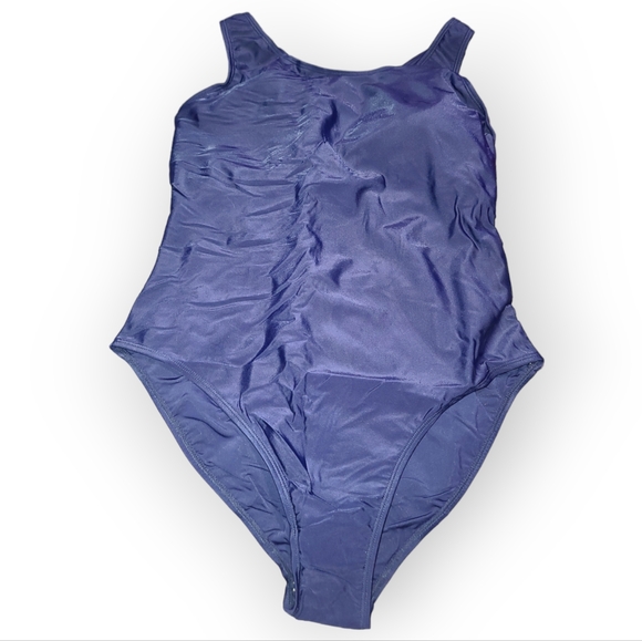 Athletic One Piece Racerback Swimsuit - Picture 3 of 4